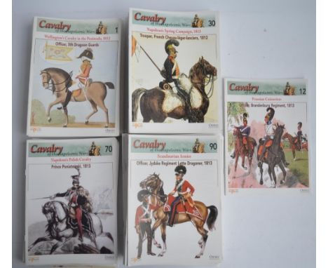 Del Prado complete Cavalry Of The Napoleonic Wars magazines and unopened cast metal painted figures (issues 1-120, with 120 m