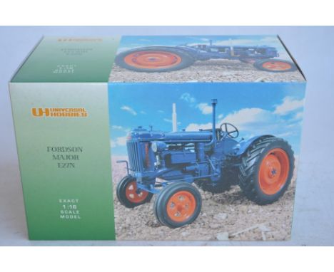 Universal Hobbies highly detailed diecast metal and plastic 1/16 scale Fordson Major E27N tractor model in mint condition, wi