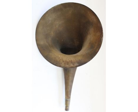 c1920s GEC bakelite gramophone/phonograph speaker horn (missing mount) 