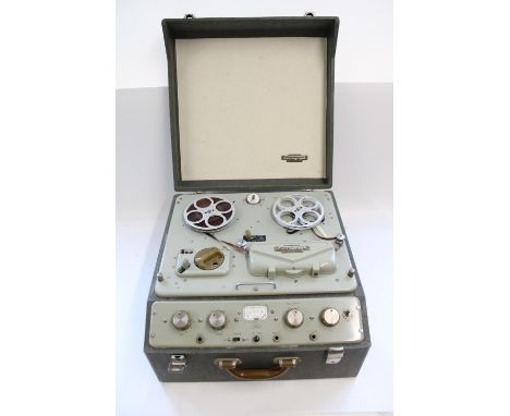 Mid C20th Ferrograph series 5 reel to reel tape recorder 