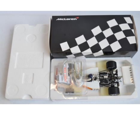 Minichamps (Paul's Model Art) limited edition 1/18 scale diecast McLaren Ford M23 Yardley/J. Ickx 1973 (530 731831) in mint c