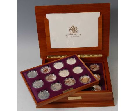 Great Britain and Commonwealth, Queen Elizabeth II Golden Jubilee Collection, a set of twenty four silver commemorative coins