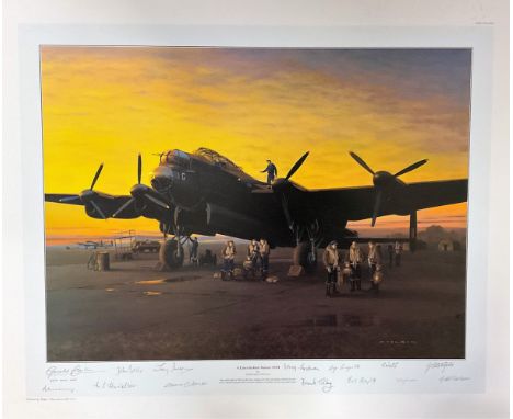 Sergeant RAY GRAYSTON, Flight Lieutenant EDWARD JOHNSON DFC, Flight Lieutenant GEORGE CHALMERS DFC DFM, Flight Lieutenant JAM