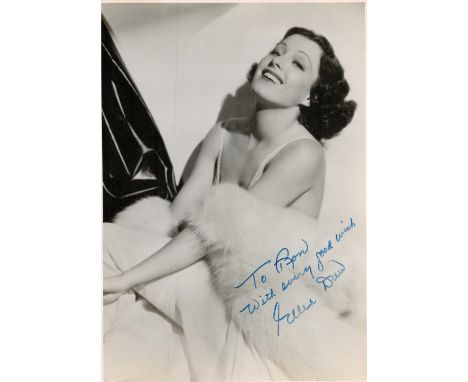 Ellen Drew signed 12x8 vintage black and white photo. Ellen Drew (born Esther Loretta Ray; November 23, 1914 - December 3, 20