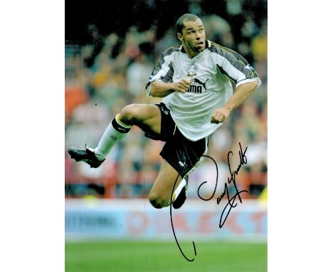 Paul McGrath signed 8x6 Derby County colour photo. Paul McGrath (born 4 December 1959) is an Irish former professional footba