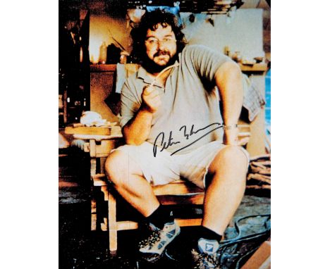 Sir Peter Jackson signed 10x8 colour photo. Sir Peter Robert Jackson ONZ KNZM (born 31 October 1961) is a New Zealand film di