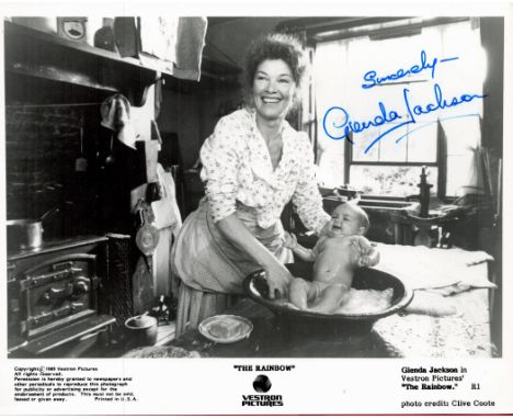 Glenda Jackson signed 10x8 black and white promo photo. Glenda May Jackson CBE (born 9 May 1936) is an English actress and po