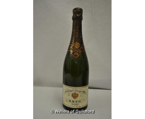 *Kryg champagne, vintage 1973, 78cl (Lot is subject to VAT)