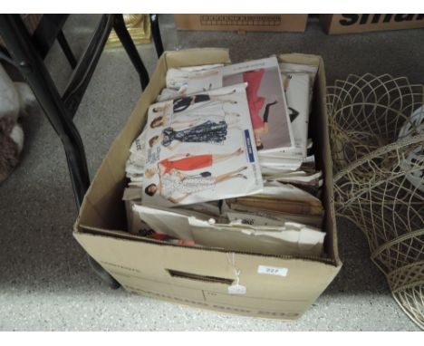 A huge quantity of vintage sewing patternsMost are unopened, as new