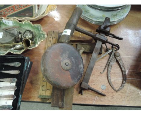A selection of craft and engineer tools