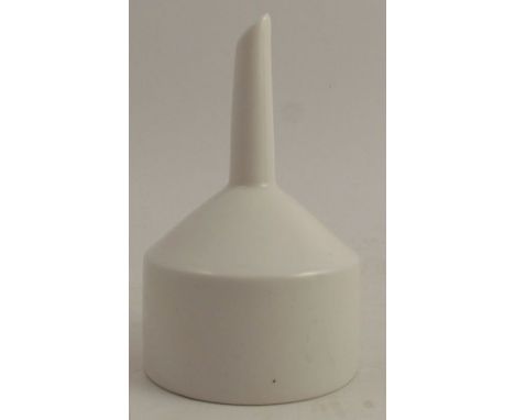 A Royal Worcester porcelain wine funnel, height 7ins x max diameter 4ins