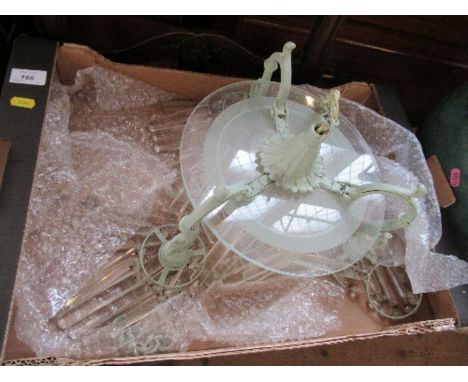 An Edwardian style light fitting