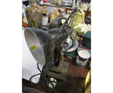 A Herbert Terry angle poise lamp