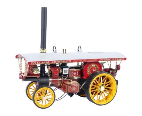 MIDSUMMER MODELS LTD - a William V 1:24 scale model, Burrell Scenic Showmans Engine, product no. NSM006, appears to be mint a