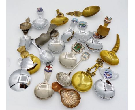 A collection of caddy spoons