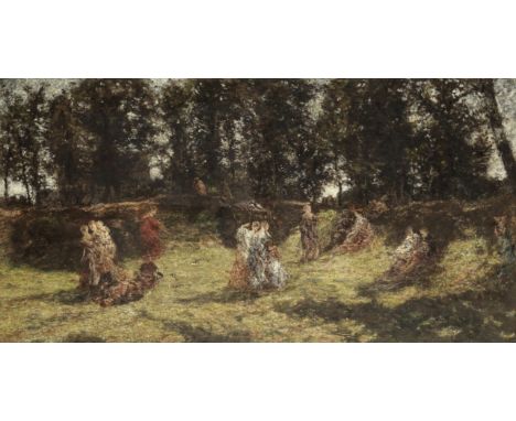 Adolphe Joseph Thomas Monticelli (French, 1824-1886)Light and shade signed 'Monticelli' (lower left)oil on canvas53.5 x 103.5
