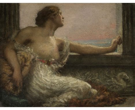 George Frederic Watts, OM, RA (British, 1817-1904)Hero oil on panel21 x 27cm (8 1/4 x 10 5/8in).Footnotes:ProvenanceFine Art 