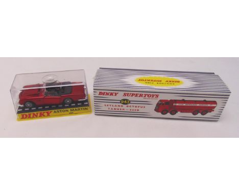 Dinky Aston Martin DB5 in sealed original packaging and a Dinky Supertoys Leyland Octopus Tanker Esso 943 in original sealed 