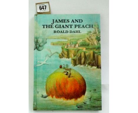 A First Edition copy of Roald Dahl 'James and the Giant Peach' hardback     No damage to this book