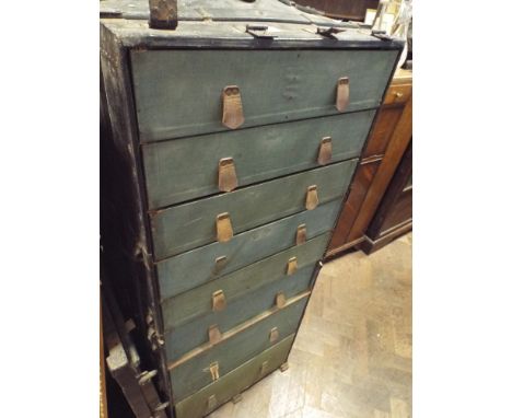 An Innovation vintage travelling trunk 