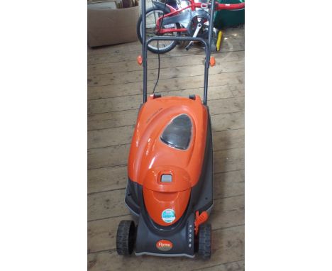 A Flymo roller compact 340 electric lawnmower