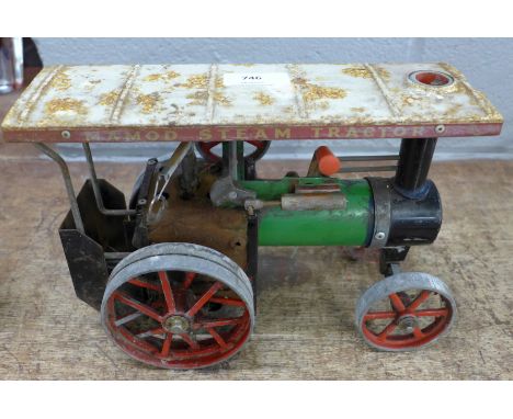 A Mamod TE1A steam engine, a/f