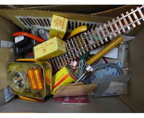 A collection of model making equipment and accessories
