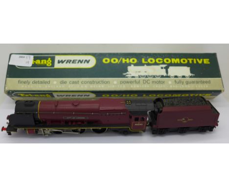 A Tri-ang Wrenn no. 2226 B.R. City of London model locomotive, boxed