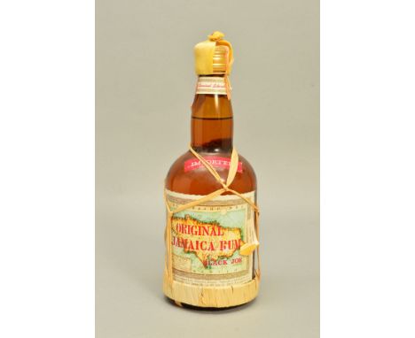 A BOTTLE OF 'BLACK JOE' ORIGINAL JAMAICA RUM,, 1960's bottling, fill level mid neck