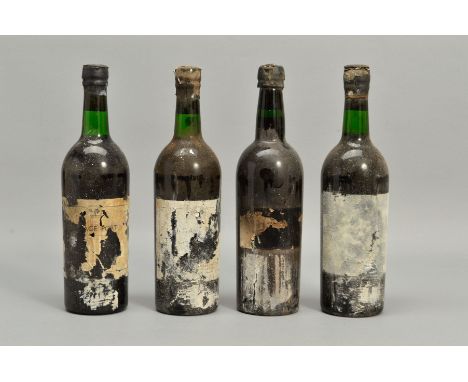 FOUR BOTTLES OF VINTAGE PORT, comprising three bottles of Army &amp; Navy Port and one bottle of Grahams (unknown years), due
