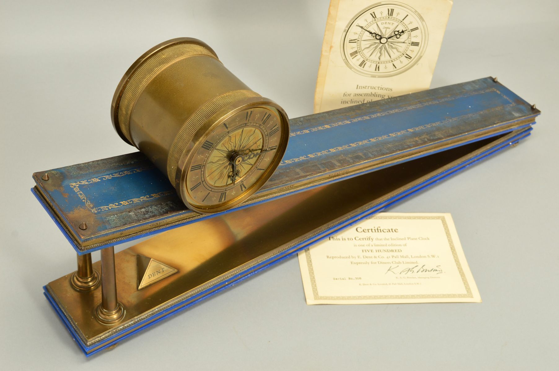 AN E. DENT & CO LTD OF LONDON LIMITED EDITION INCLINED PLANE MYSTERY