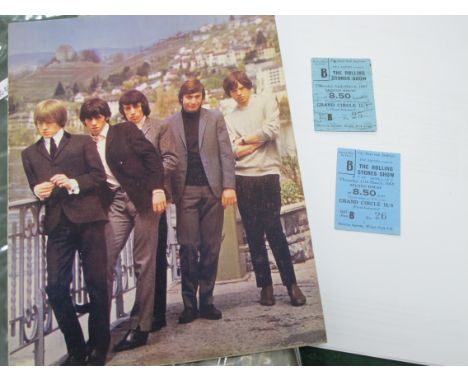 The Rolling Stones Show, pair of tickets and original programme.