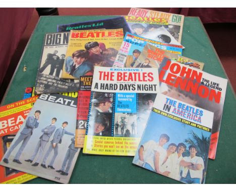 A Collection of 1960's Magazines and Ephemera, featuring The Beatles, titles include Beatles in America, The Beatles (PYX Pro