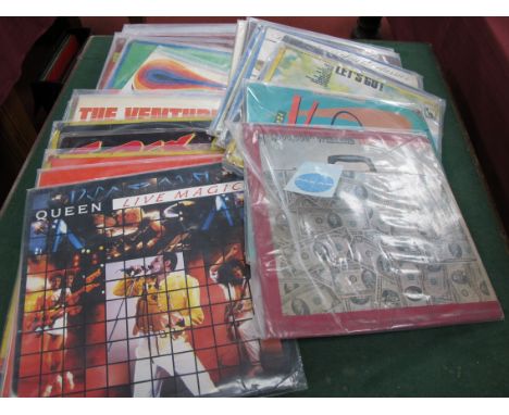 Over Forty L.P's, that include a twenty two L.P collection of The Ventures, other artists are Rolling Stones, T.Rex, Queen, C
