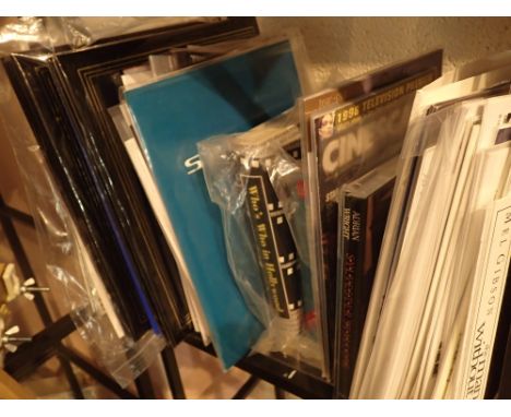 Collection of film related items including first press packs photographs posters etc various mixed films all c2000   CONDITIO