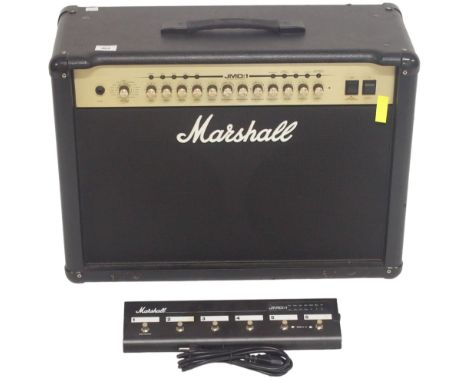 A Marshall JMD:1, 100 Watt, Amplifier, with 16 pre-Amps. Model no: JMD 102, and a JMD:1 footswitch Model: PEDL-10048 Conditio