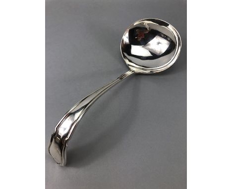Large Silver hallmarked ladle Sheffield 1999 maker UC approx. 302g