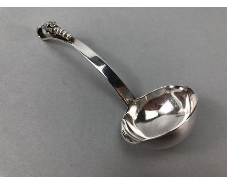 Ornate Silver Hallmarked Ladle marked Sterling 925 approx. 60g &amp;15cm