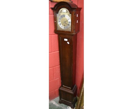 An Elliot eight day Westminster and Whittington chime grandaughter clock.