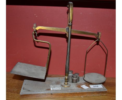 Vintage postal scales by Wiltshire scale Company Ltd. Airmail Balance Scales for determining tariffs only.