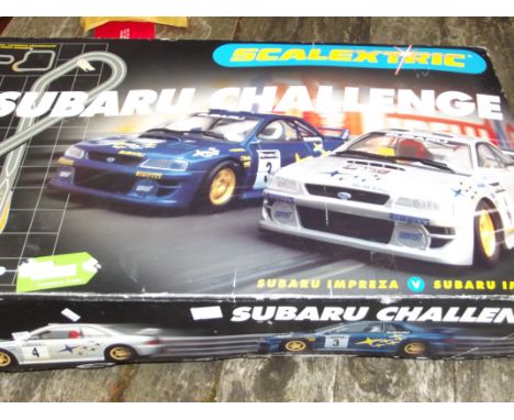 Scalextric Subaru Challenge Set