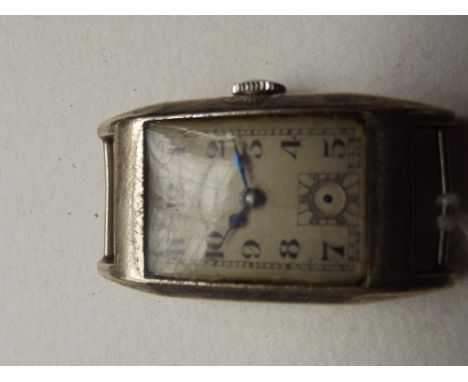 Vintage West End Watch Company tank watch, a/f