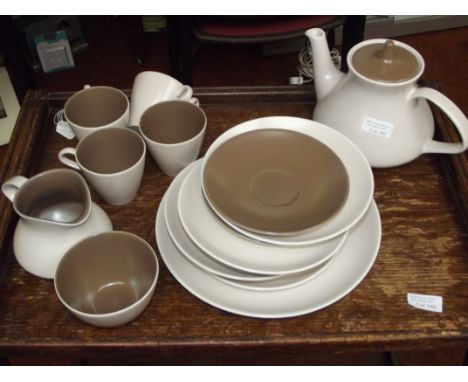 Poole pottery part tea service 