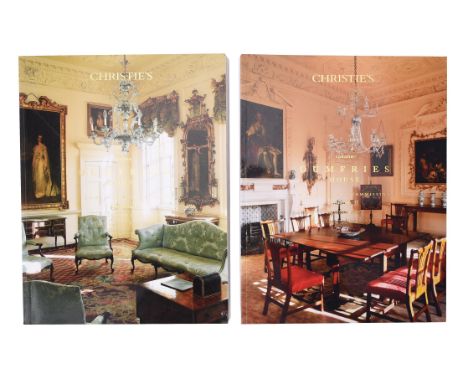 Ɵ Dumfries House, A Chippendale Commission, 2007 Christie's catalogue, two volumes, together with Scone Palace and Blairquhan