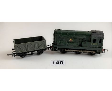 Hornby Tri-ang engine D3035 and tender