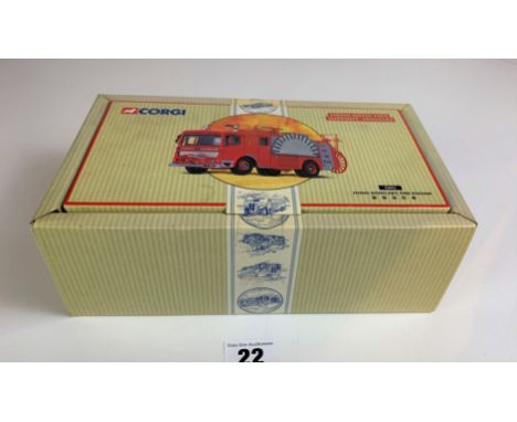 Boxed Corgi Hong Kong Fire Support Vehicles AEC Fire Engine 21802