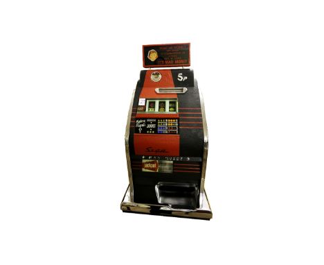 Sega Enterprises Limited Mad Money 1961 One Arm Bandit. The Sega copies of the Mills High-Top were so popular they were event