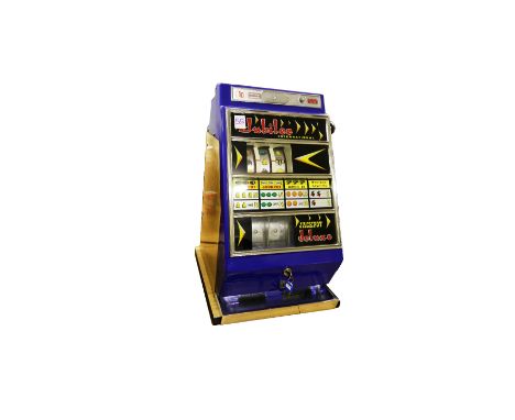Jubilee Products Jubilee Deluxe Compact 1967 One Arm Bandit. This machine is the predecessor of the Jubilee Riviera, although
