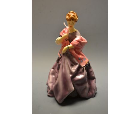 A Royal Worcester figure, First dance, F.Doughty