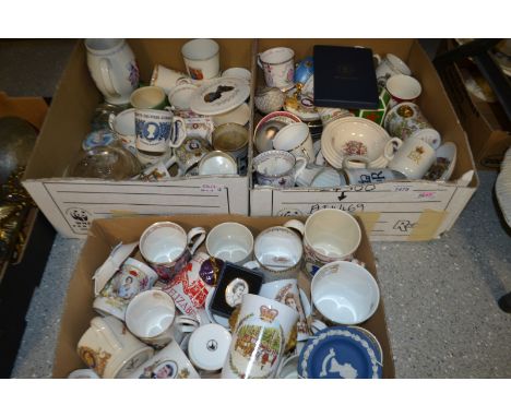 Royal Commemoratives - a large collection of British Royal Family memorabilia, including an Edwardian Foley tapering cylindri